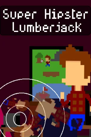 Super Hipster Lumberjack poszter
