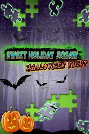 Sweet Holiday Jigsaws: Halloween Night poszter