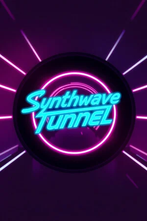 Synthwave Tunnel poszter