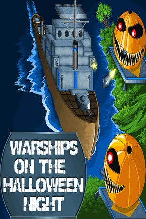 Warships On The Halloween Night poszter