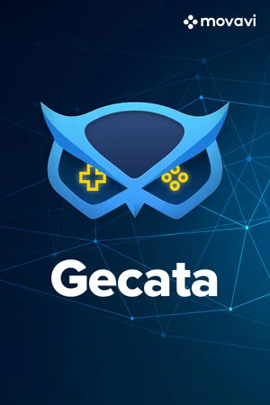 Gecata by Movavi 5 - Game Recording Software poszter