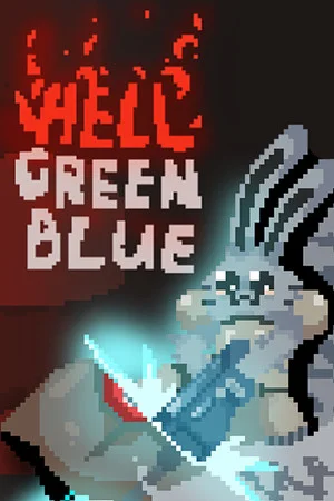 Hell Green Blue poszter