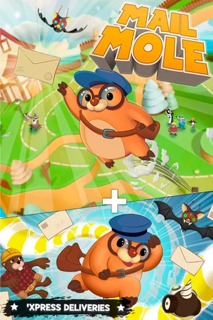 Mail Mole + 'Xpress Deliveries poszter