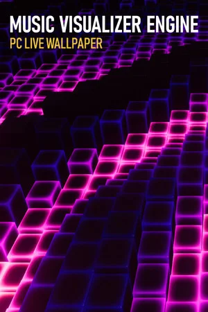 Music Visualizer Engine PC Live Wallpaper poszter