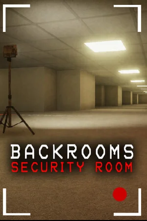 Backrooms Security Room poszter