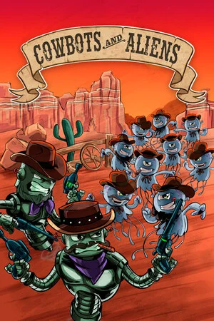 Cowbots and Aliens poszter