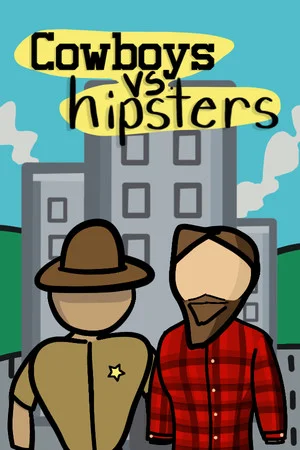Cowboys vs Hipsters poszter