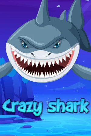 Crazy shark poszter