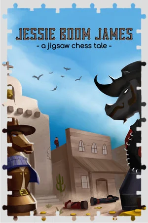 Jessie 'Boom' James - a jigsaw chess tale poszter