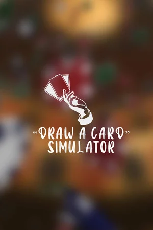 "Zieh eine Karte"-Simulator poszter