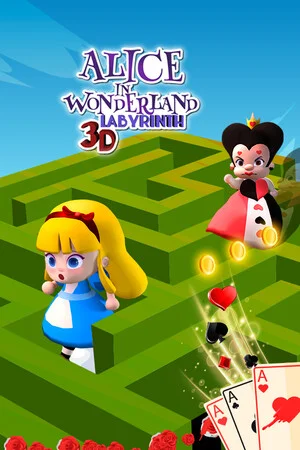 Alice in Wonderland - 3D Labyrinth Game poszter