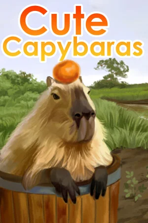 Cute Capybaras poszter