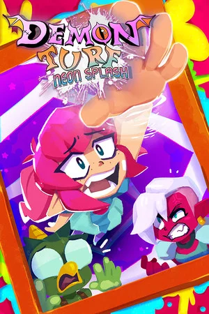 Demon Turf: Neon Splash poszter