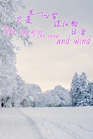 One day after the snow and wind poszter