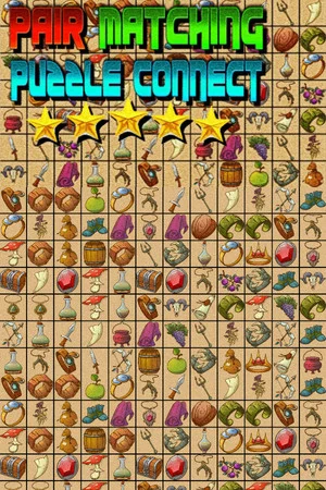 Pair Matching Puzzle Connect poszter