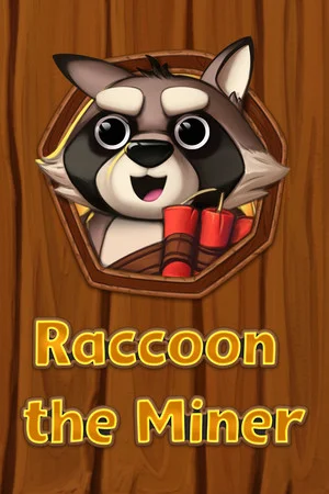 Raccoon The Miner poszter