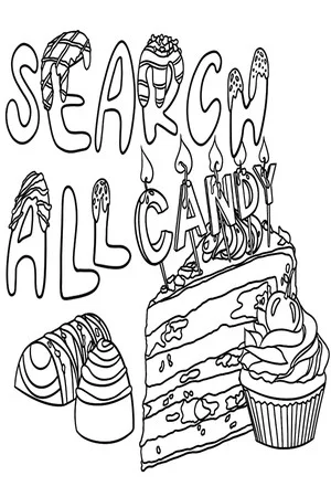 SEARCH ALL - CANDY poszter