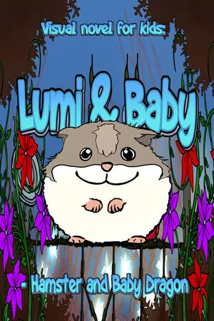 Visual novel for the kids: Lumi And Baby - Hamster And Baby Dragon poszter