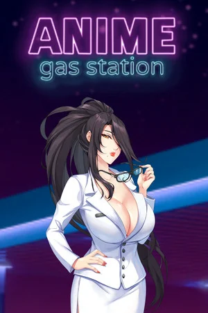 Anime Gas Station poszter