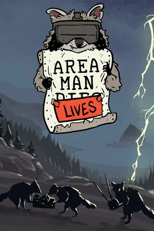 AREA MAN LIVES poszter