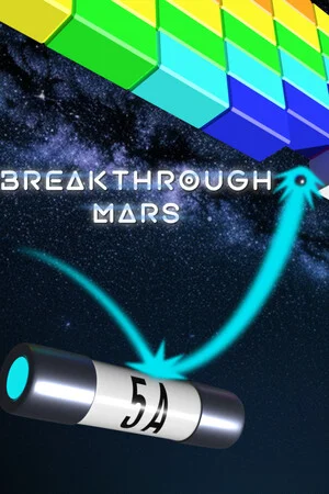 Breakthrough Mars – Retro Arcade Brick Breaker on Mars poszter