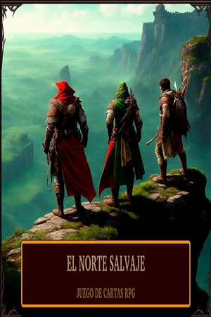 El Norte Salvaje, Juego De Cartas RPG poszter