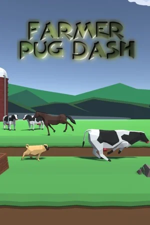 Farmer Pug Dash poszter