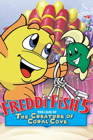 Freddi Fish 5 featuring Mess Hall Mania®: The Case of the Creature of Coral Cove poszter