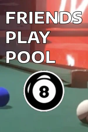 Friends Play Pool poszter