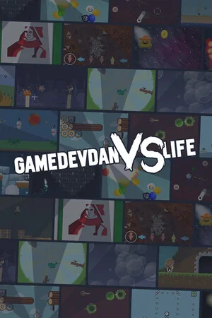 GameDevDan vs Life poszter