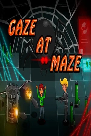 Gaze At Maze poszter