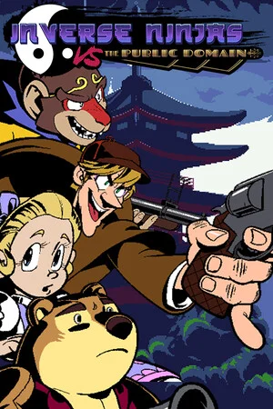 Inverse Ninjas VS. The Public Domain poszter
