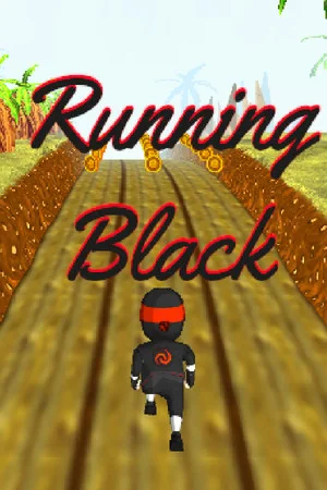 Running Black poszter