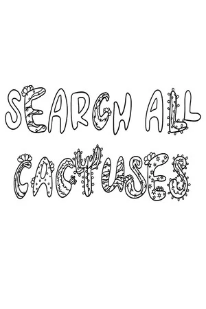 SEARCH ALL - CACTUSES poszter