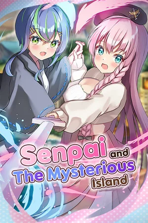 Senpai and the Mysterious Island poszter