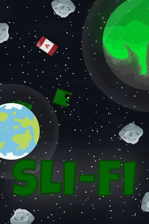 SLI-FI: 2D Planet Platformer poszter
