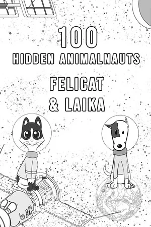 100 Hidden Animalnaults - Felicat & Laika poszter