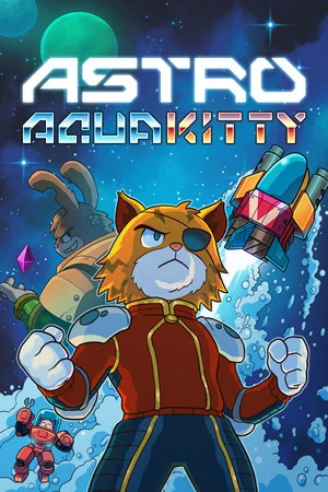 ASTRO AQUA KITTY poszter