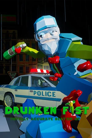 Drunken Fist 🍺👊 Totally Accurate Beat 'em up poszter