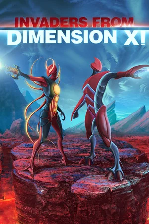 Invaders from Dimension X poszter