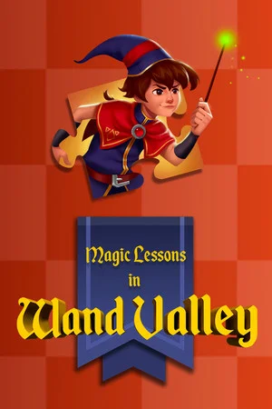 Magic Lessons in Wand Valley - a jigsaw puzzle tale poszter