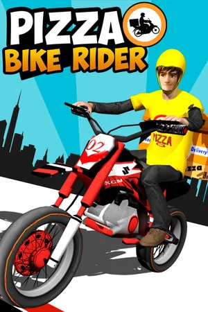 Pizza Bike Rider poszter