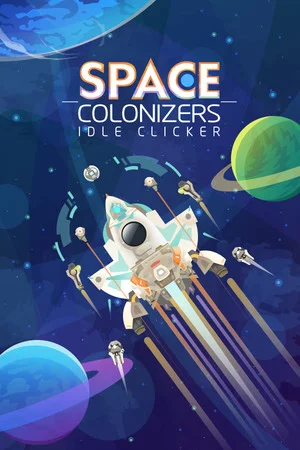 Space Colonizers Idle Clicker poszter