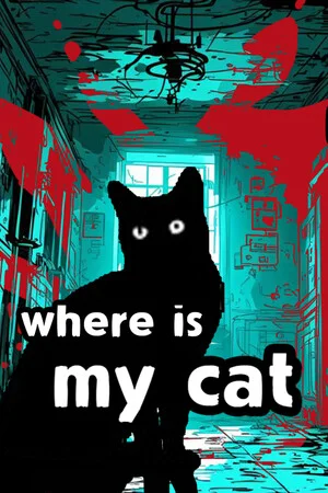where is my cat poszter