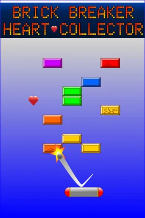 Brick Breaker Heart Collector poszter