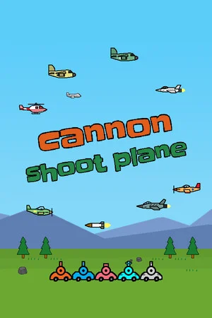 Cannon Shoot Plane poszter