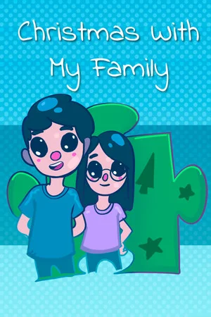 Christmas With My Family - Jigsaw Puzzle poszter