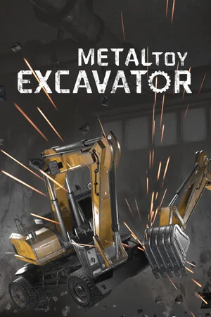 Metal Toy Excavator poszter