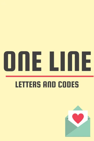 One Line: Letters and Codes poszter
