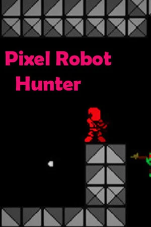 Pixel Robot Hunter poszter